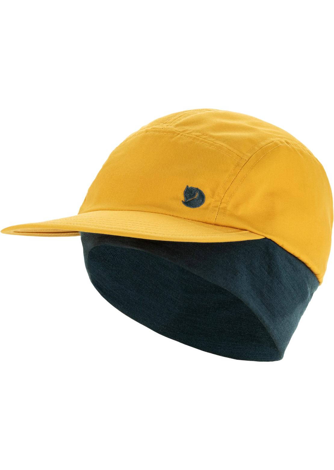 Fjallraven Unisex Bergtagen Mountain Cap Mustard Yellow/Dark Navy