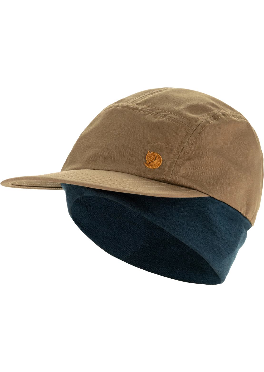 Fjallraven Unisex Bergtagen Mountain Cap Wood Brown/Dark Navy