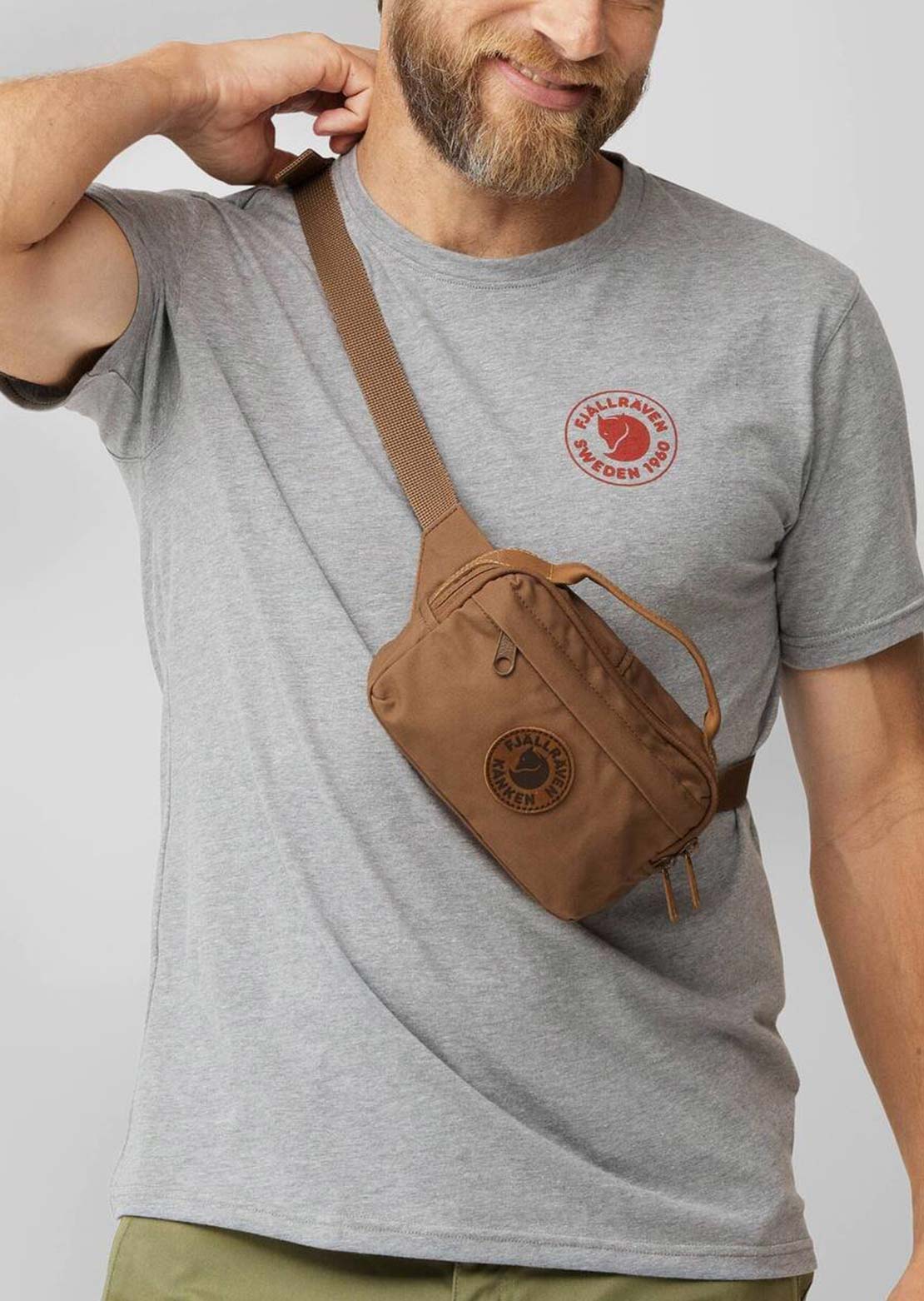 Fjallraven Unisex Kanken No. 2 Hip Pack Hazel Brown