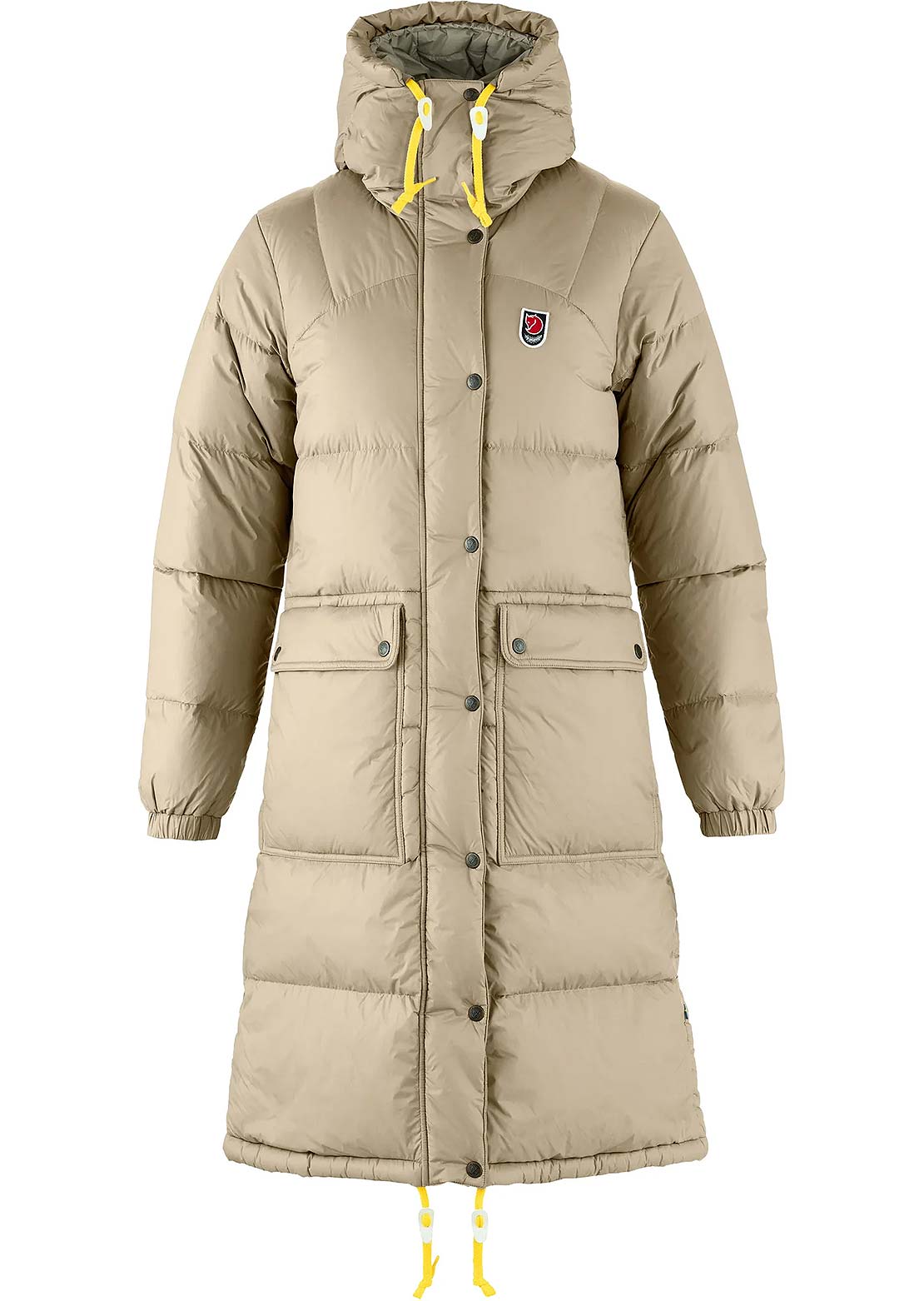 Fjallraven Women's Expedition Long Down Parka Fossil