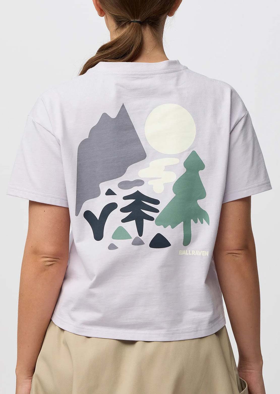 Fjallraven Women's Forest Walk T-Shirt Lavender Mist