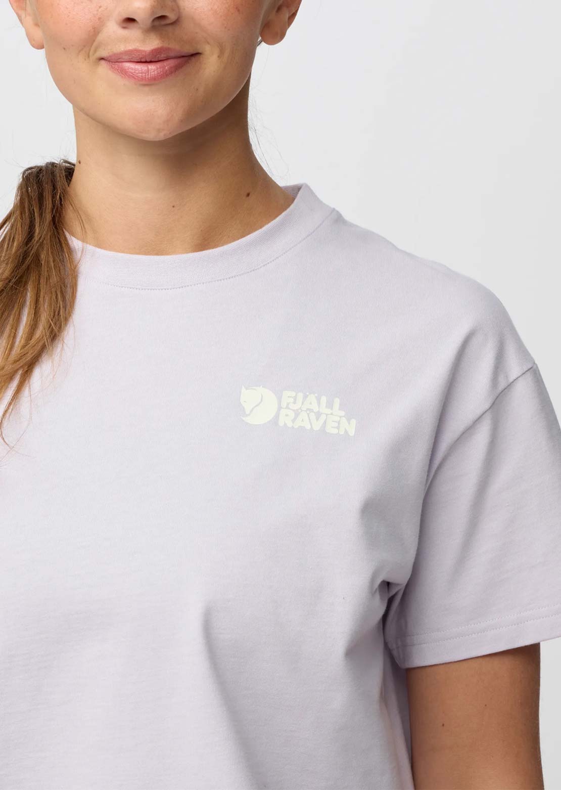 Fjallraven Women's Forest Walk T-Shirt Lavender Mist
