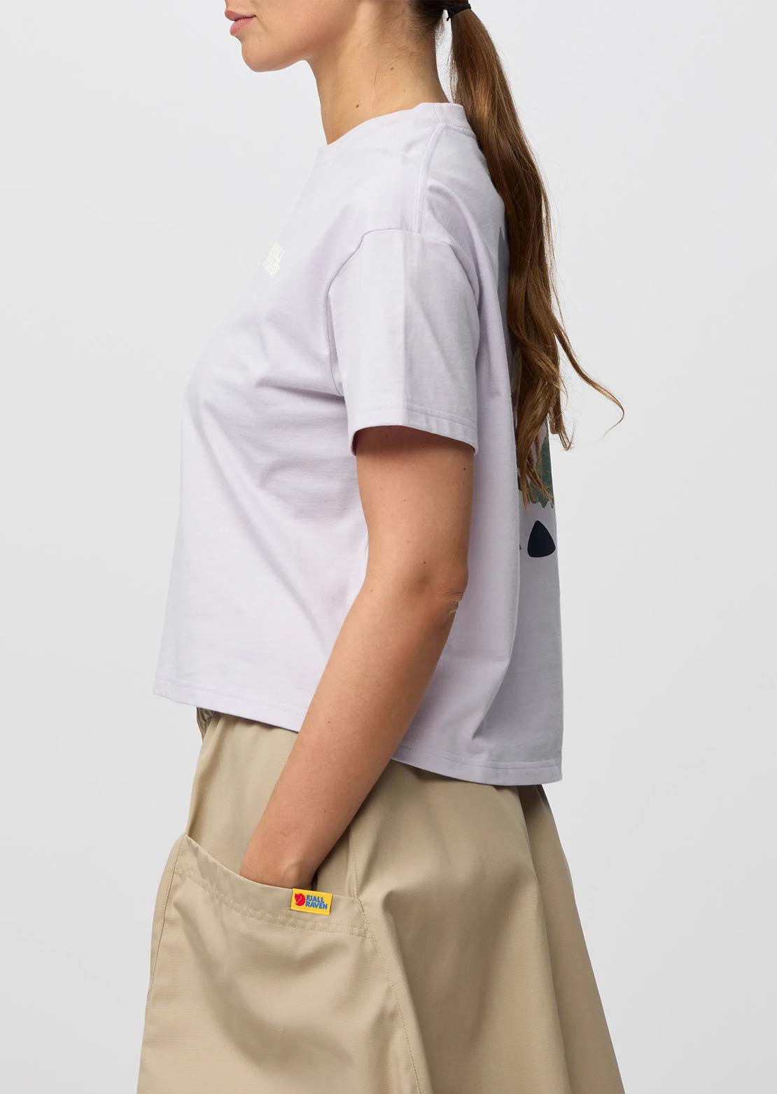 Fjallraven Women's Forest Walk T-Shirt Lavender Mist
