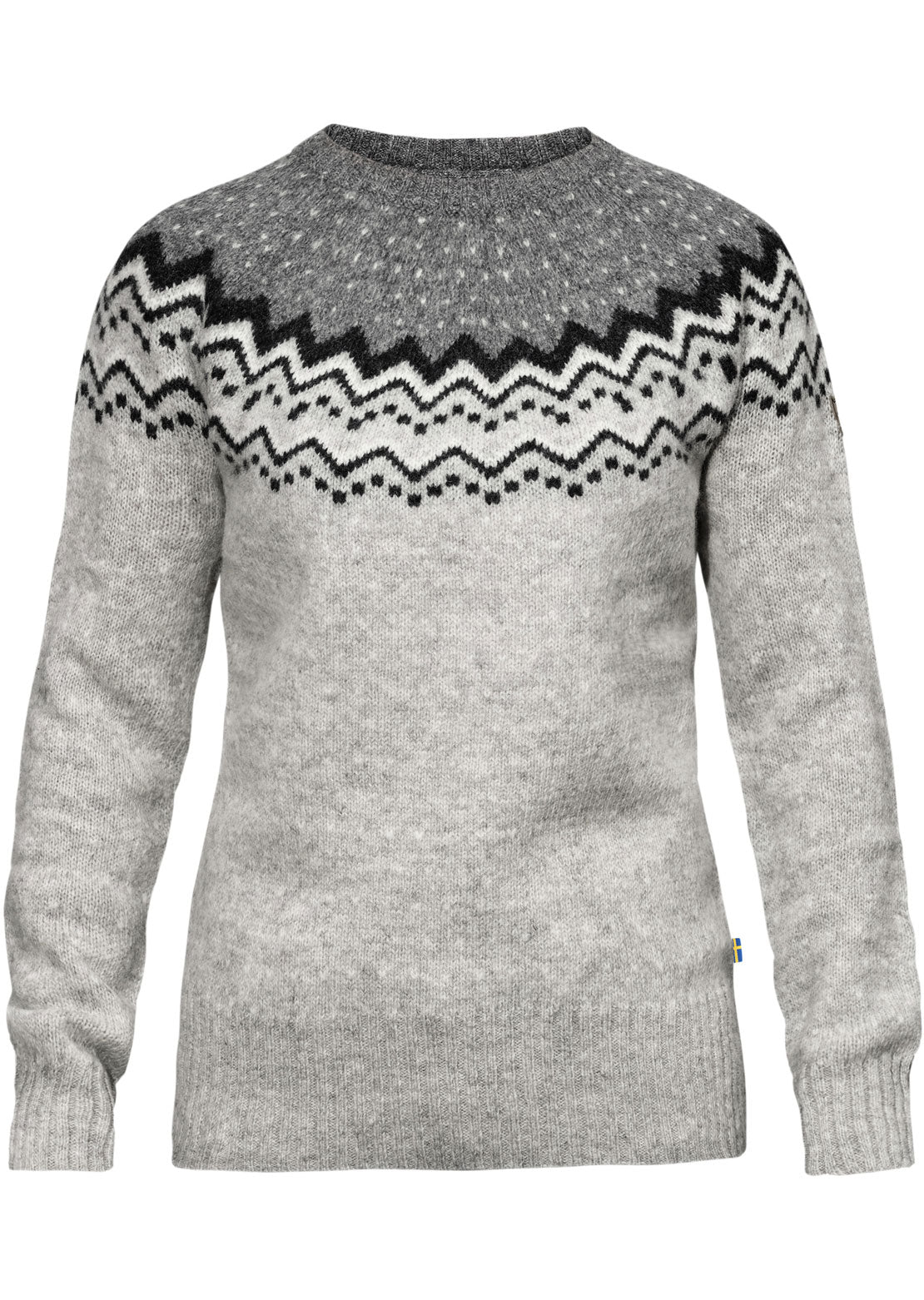 Fjallraven Women&#39;s Ovik Knit Sweater Grey
