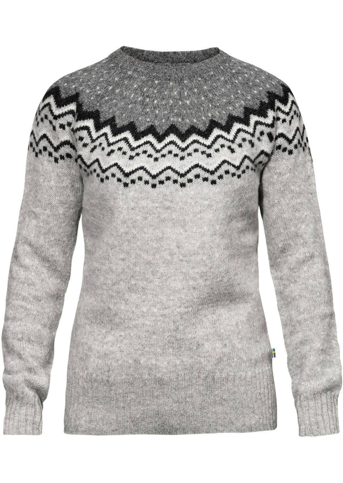 Fjallraven Women's Ovik Knit Sweater Grey