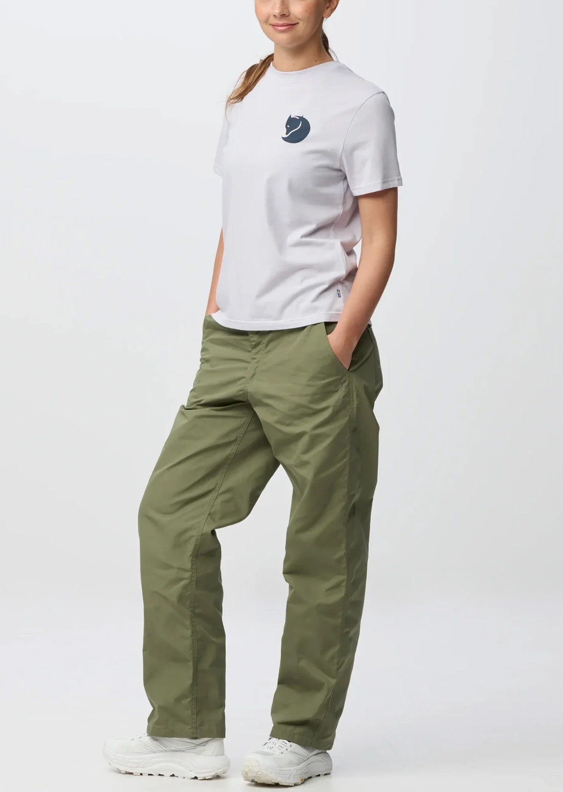 Fjallraven Women's Vardag Relaxed Pants Green