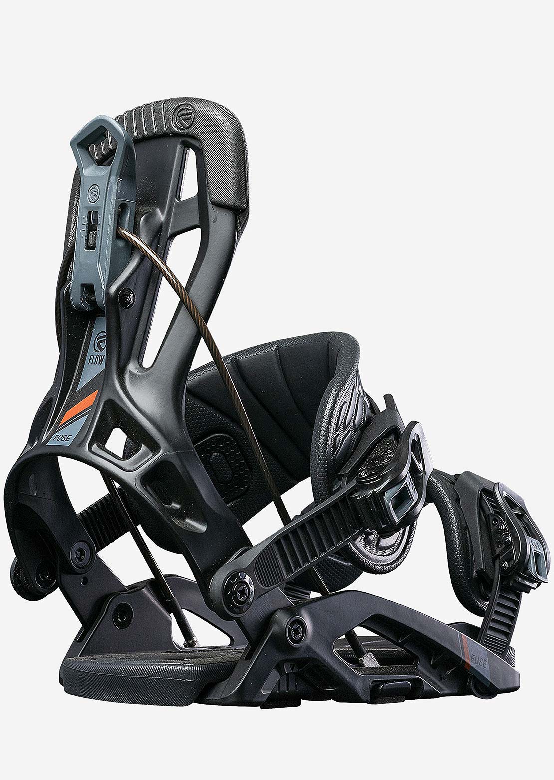 Flow Men's Fuse Snowboard Bindings Black