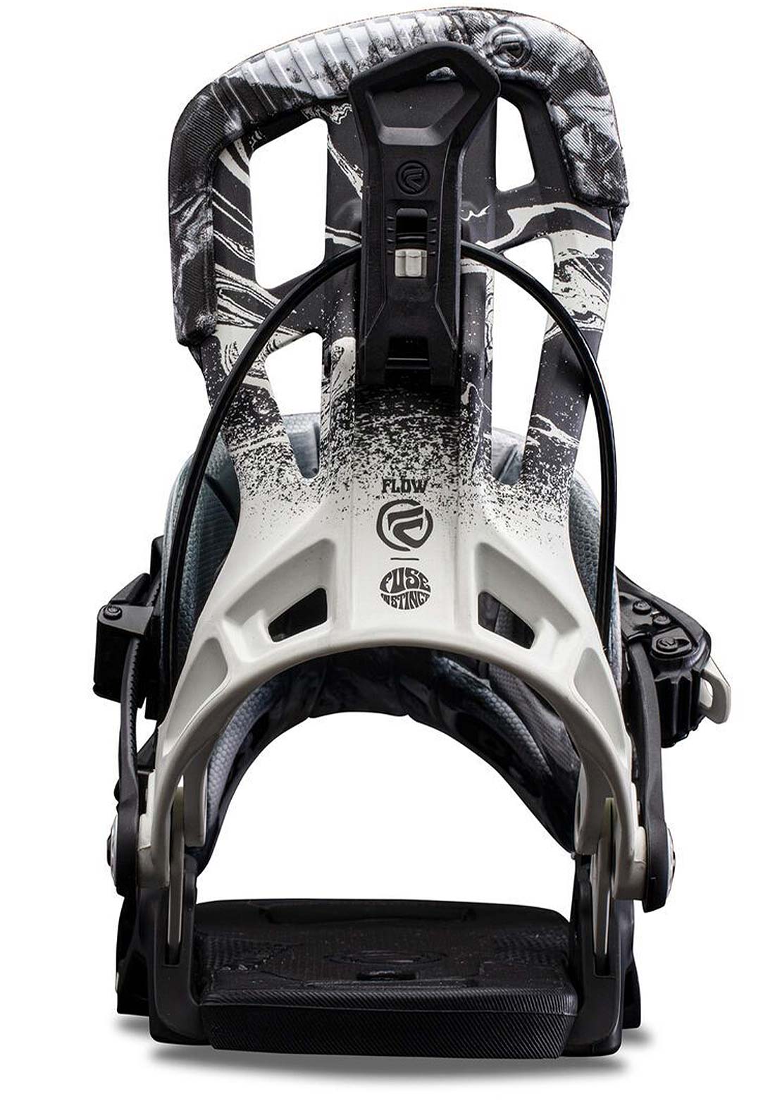 Flow Men's Fuse Snowboard Bindings White