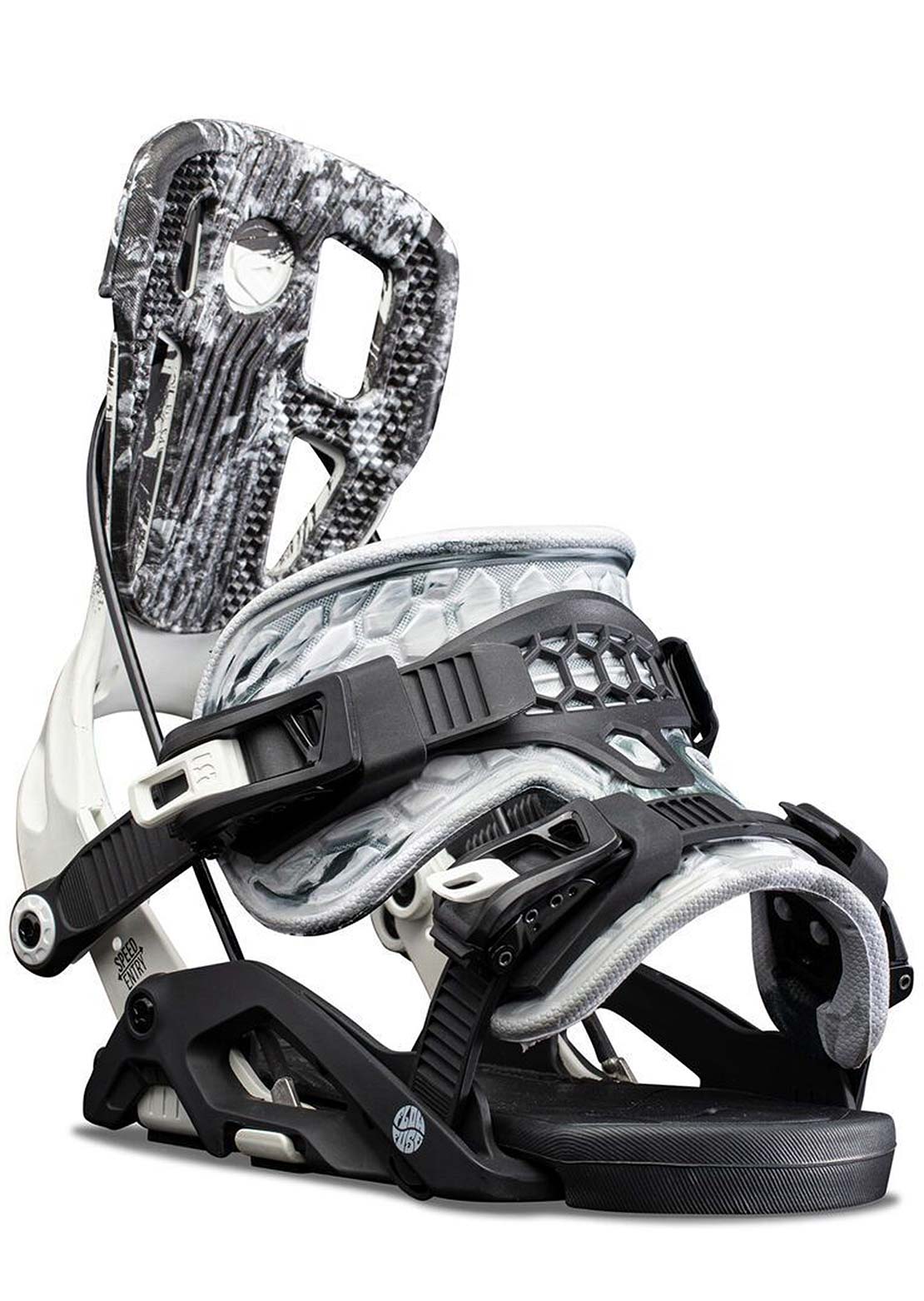 Flow Men's Fuse Snowboard Bindings White