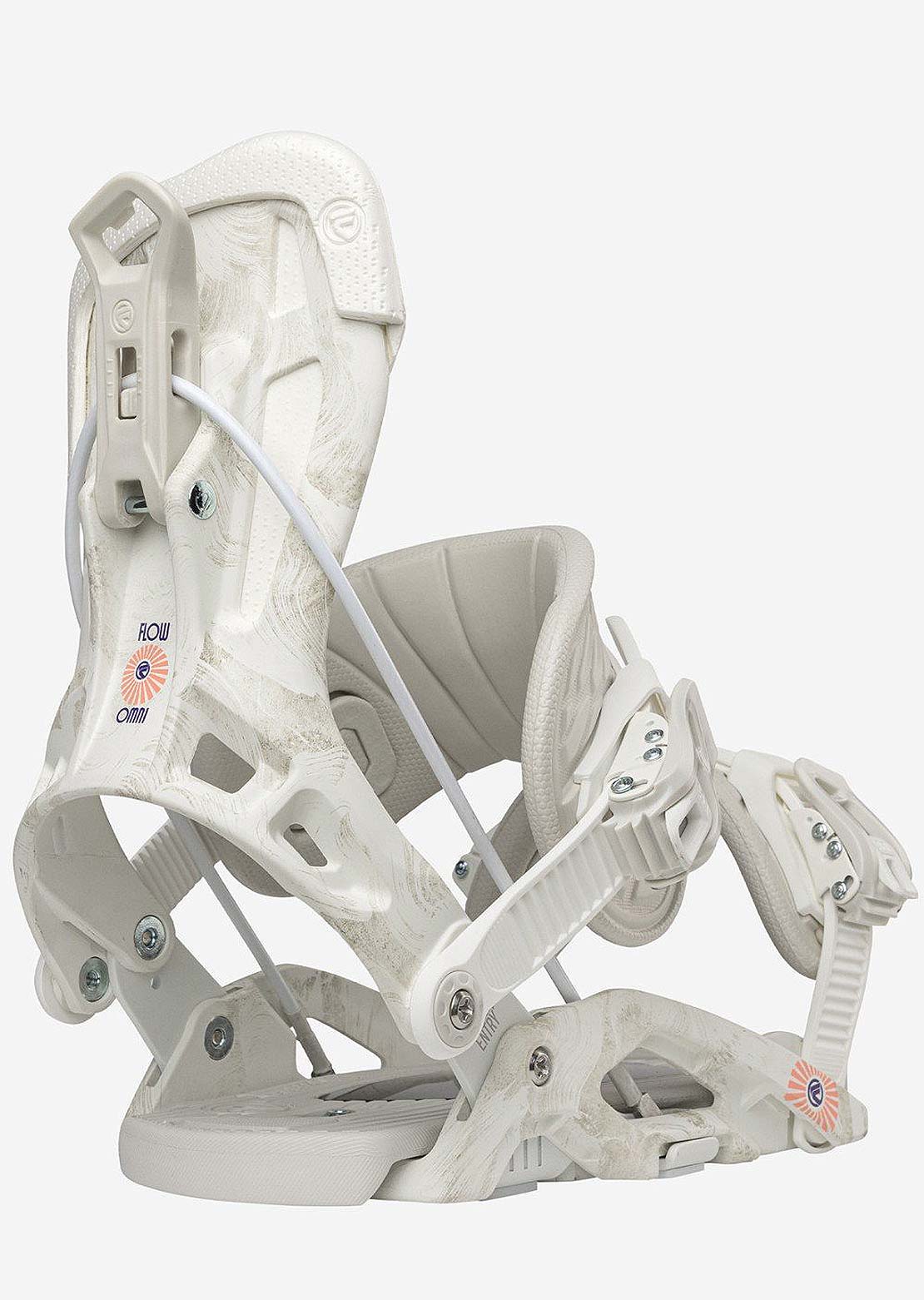 Flow Women&#39;s Omni Snowboard Bindings White