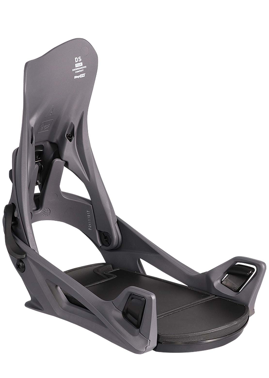 Flux Women's Step-On Snowboard Bindings Metallic Grey