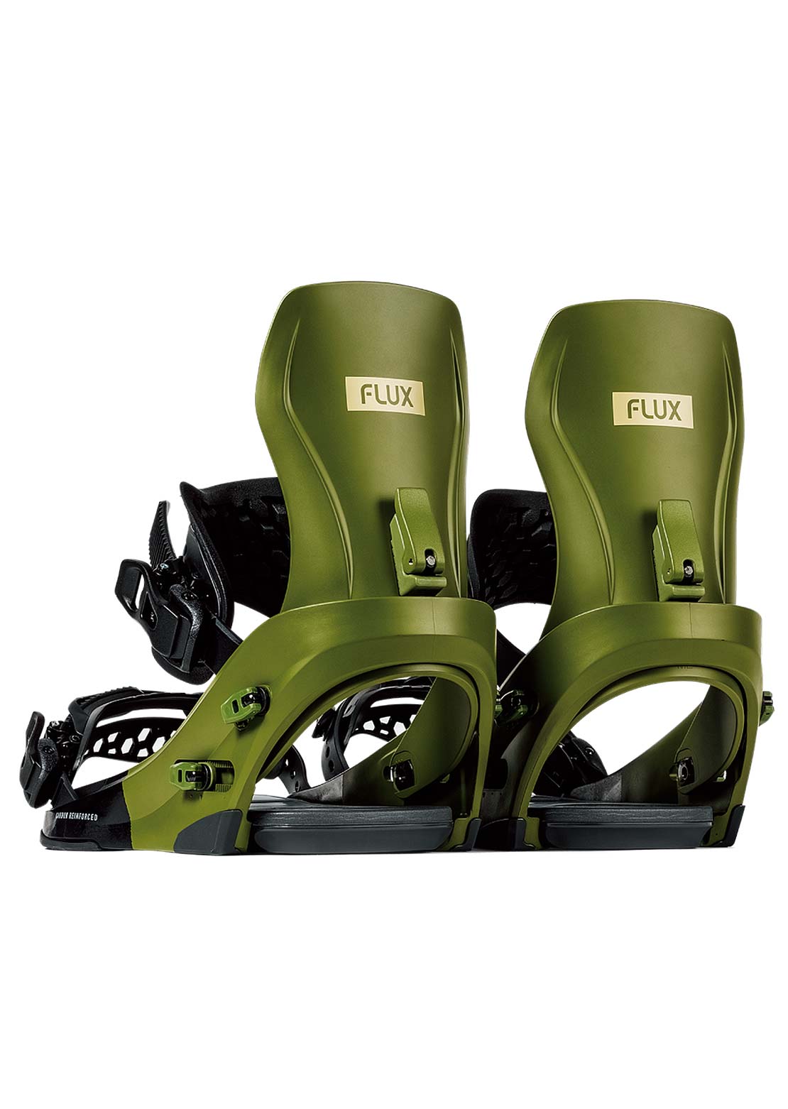 Flux Unisex CV MF Snowboard Bindings Green