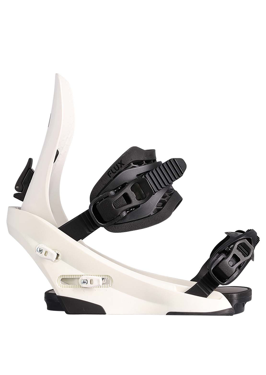 Flux Unisex CV Snowboard Bindings Off White
