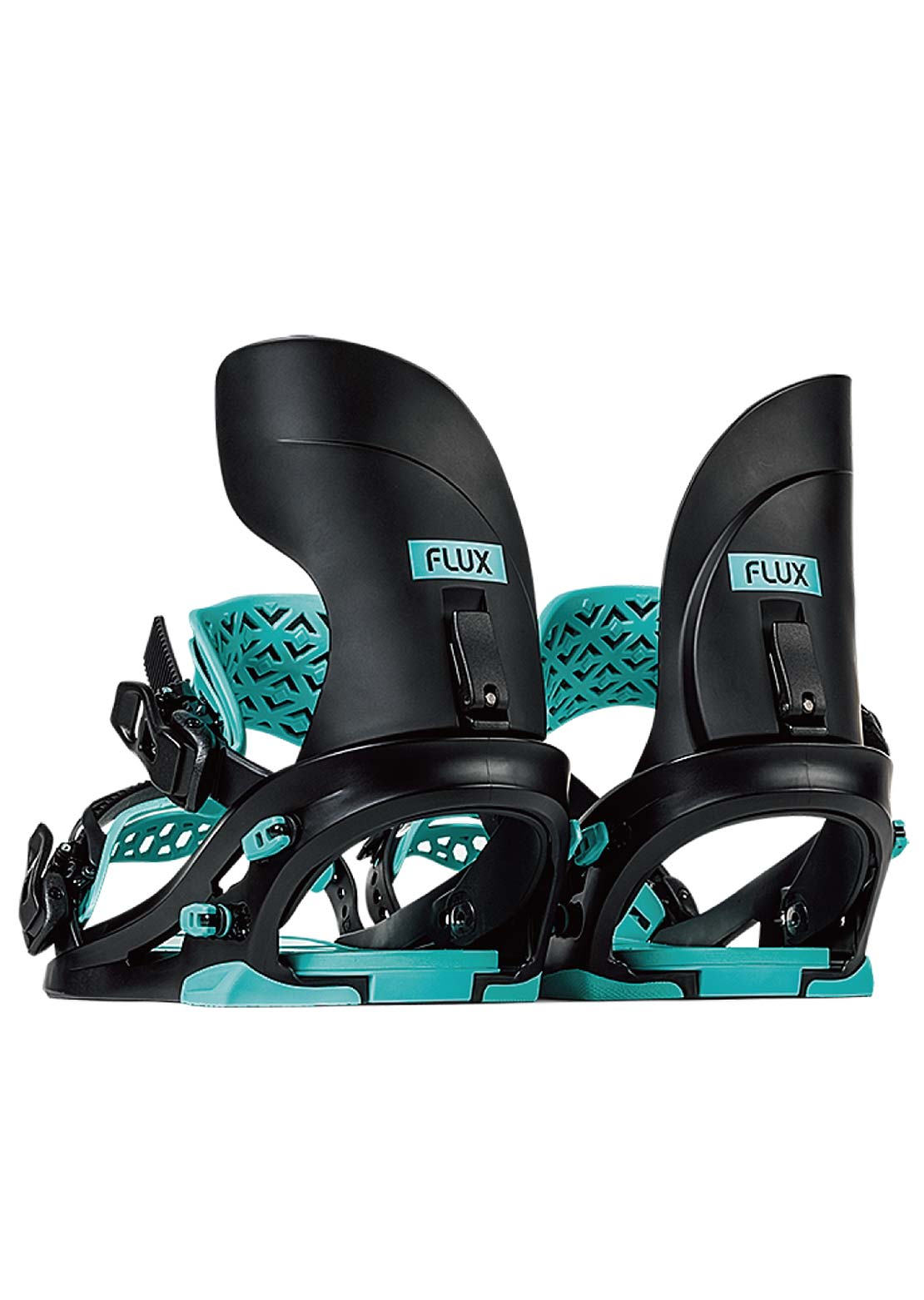 Flux Unisex CX Snowboard Bindings Black