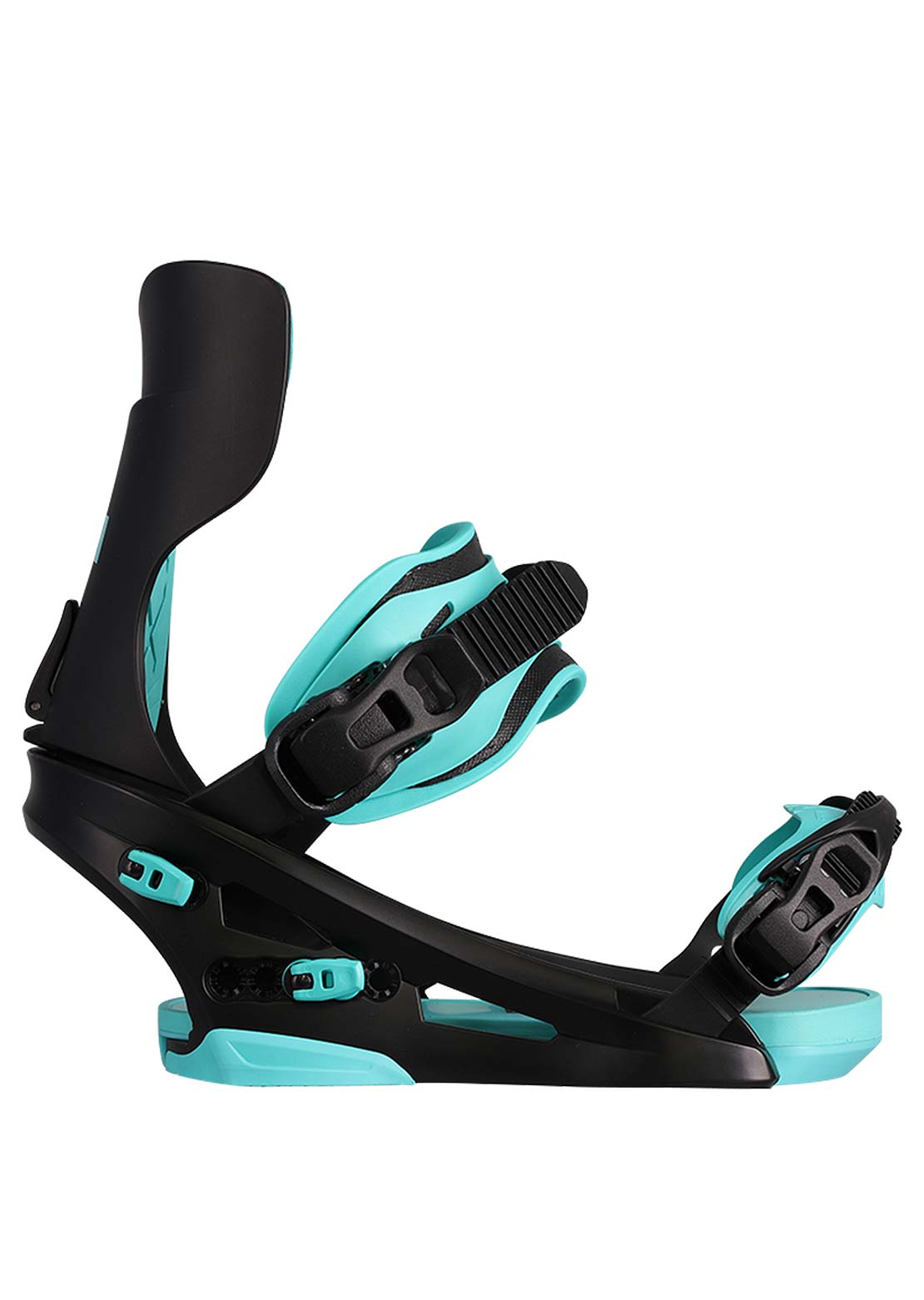 Flux Unisex CX Snowboard Bindings Black