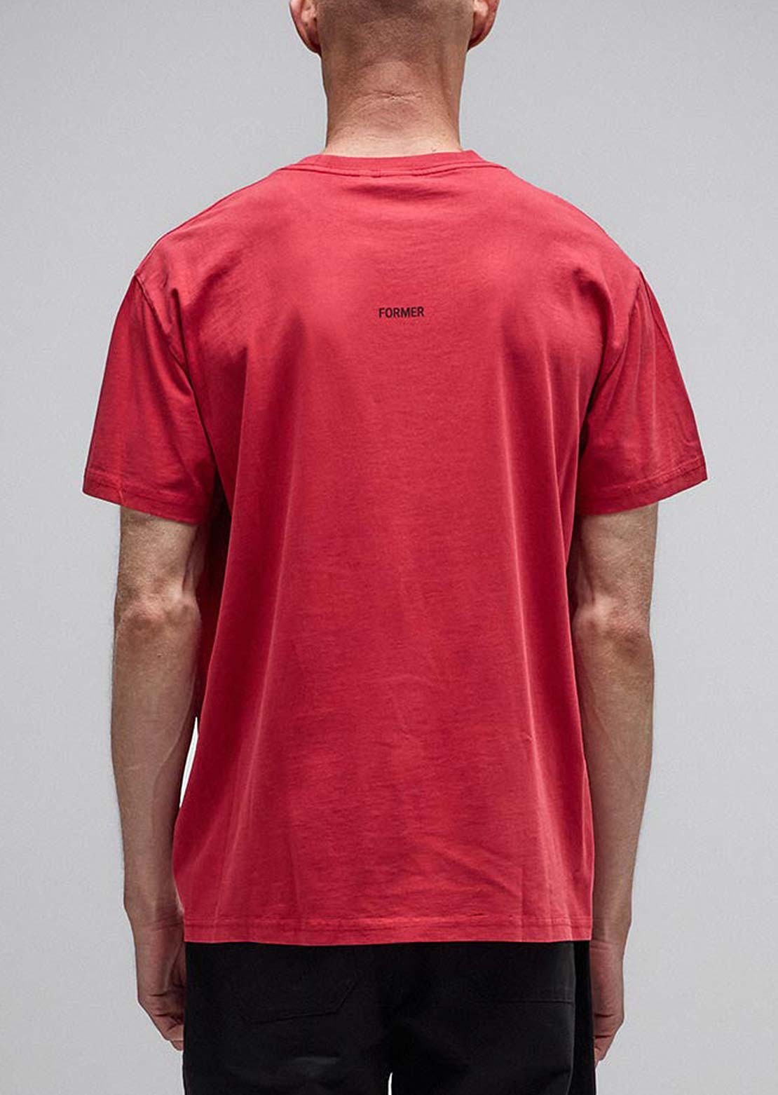 Former Men's Crux Overdye T-Shirt Washed Cherry