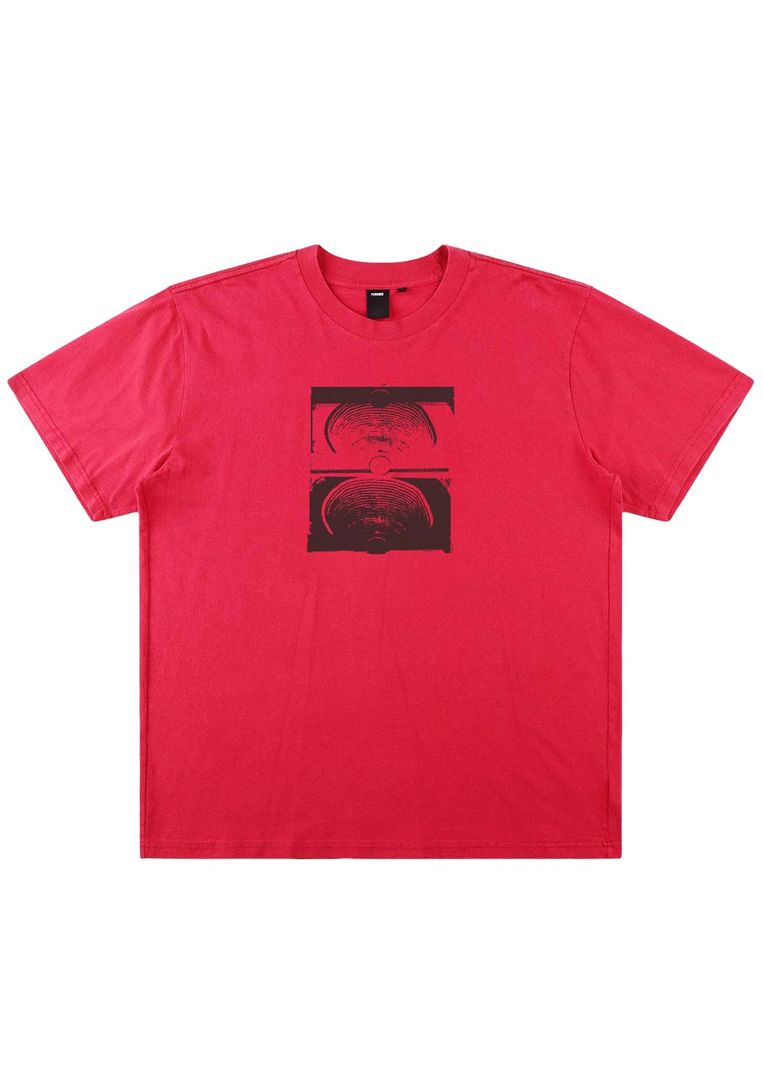Former Men's Crux Overdye T-Shirt Washed Cherry