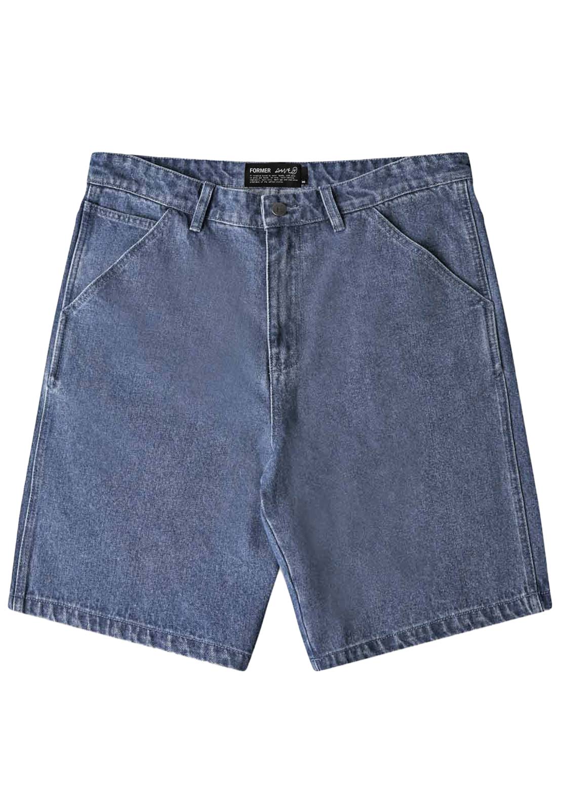 Former Men's Reynolds 21 Denim Walkshorts Mid Blue