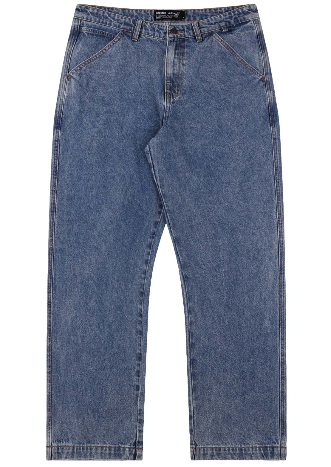 Former Men's Reynolds Denim Pants Mid Blue