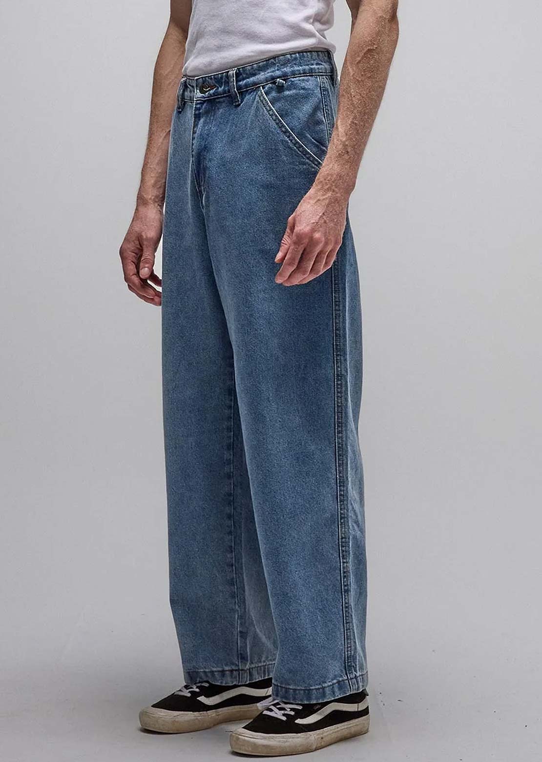 Former Men's Reynolds Denim Pants Mid Blue