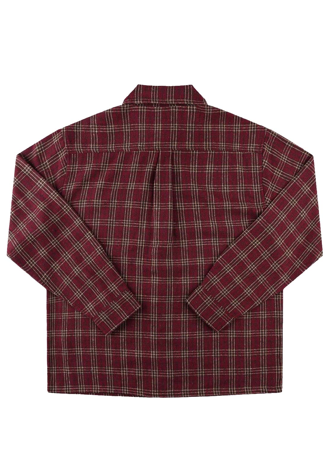 Former Men's Reynolds Flannel Long Sleeve Button Up Shirt Red