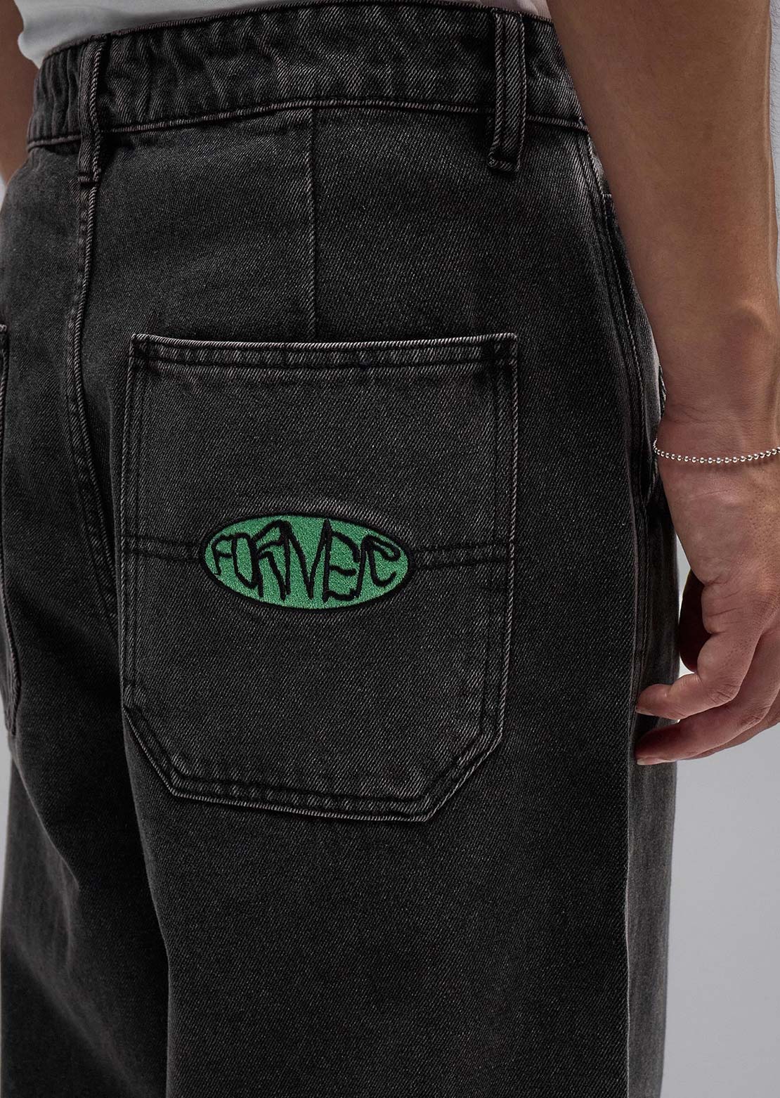 Former Men's Reynolds Slack Denim Pants Washed Black