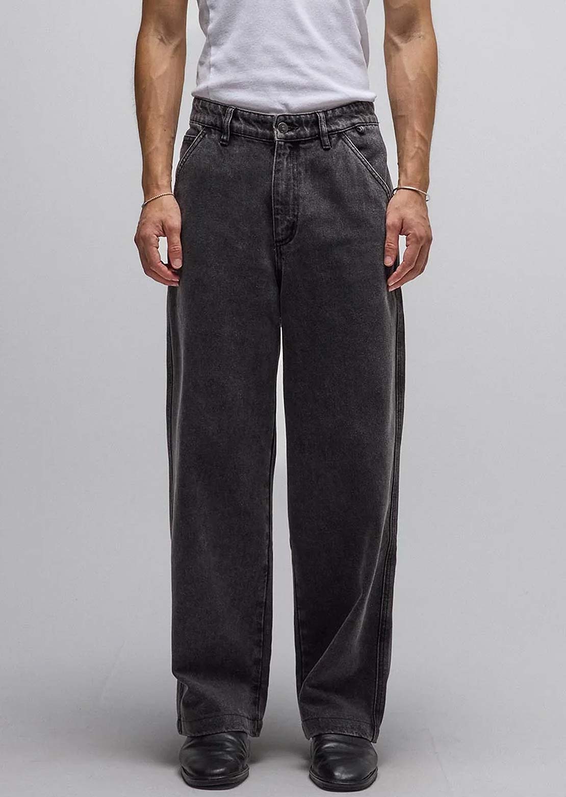 Former Men's Reynolds Slack Denim Pants Washed Black