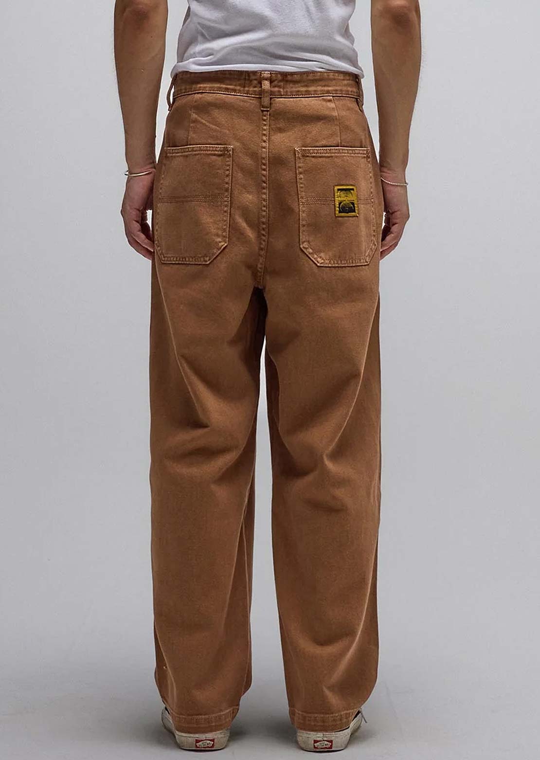 Former Men's Reynolds Overdye Denim Pants Washed Brown