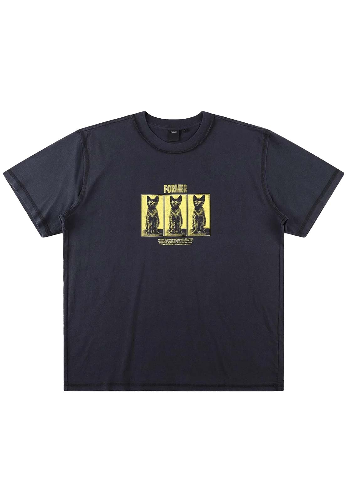 Former Men's Vet T-Shirt Washed Black