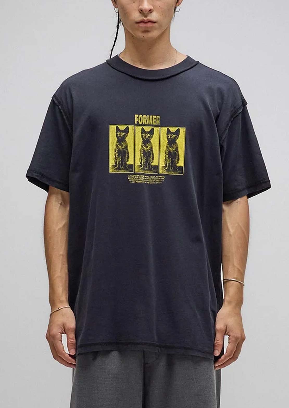 Former Men's Vet T-Shirt Washed Black