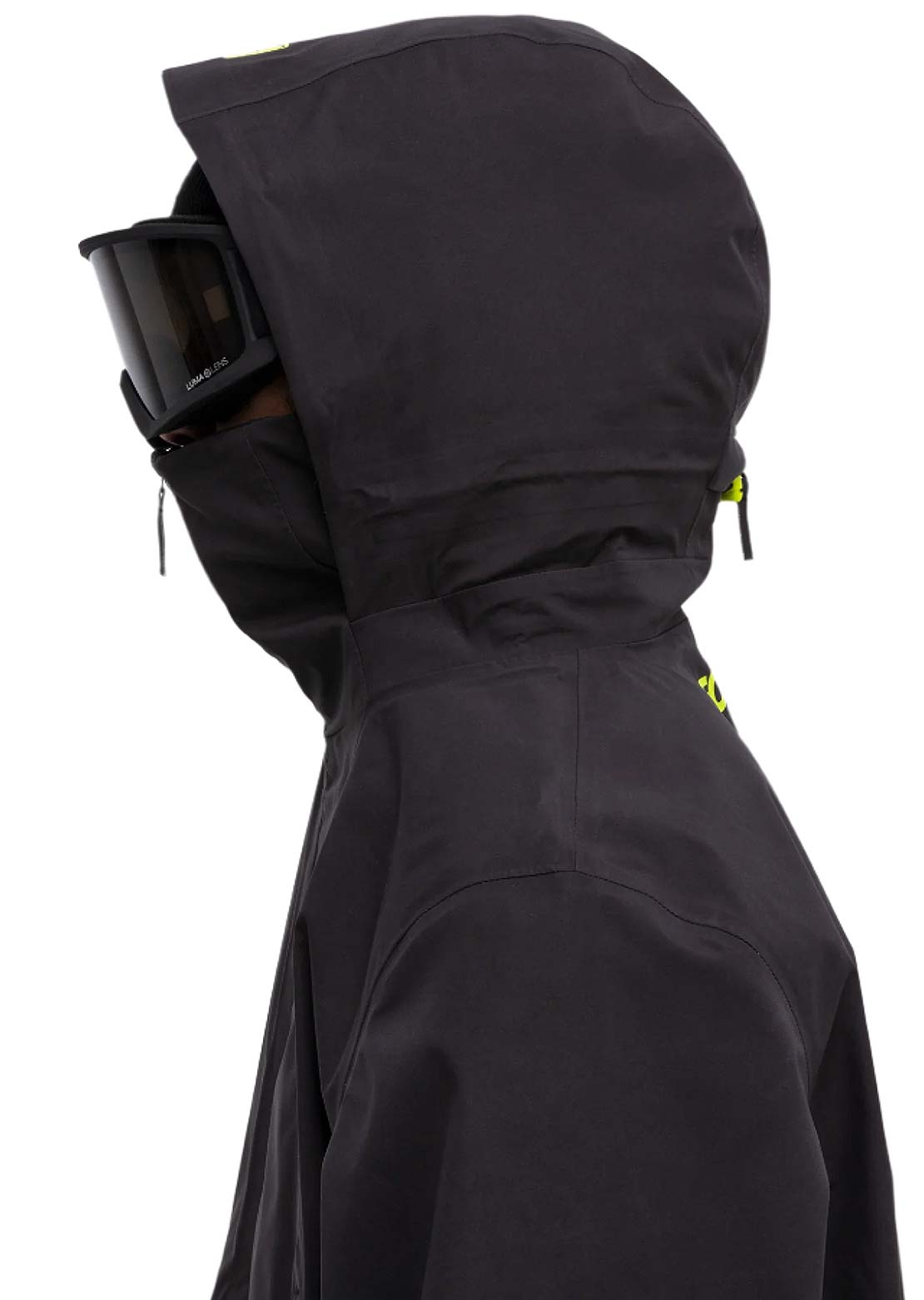 Forum Men's 3-Layer All-Mountain Snowboard Jacket Black