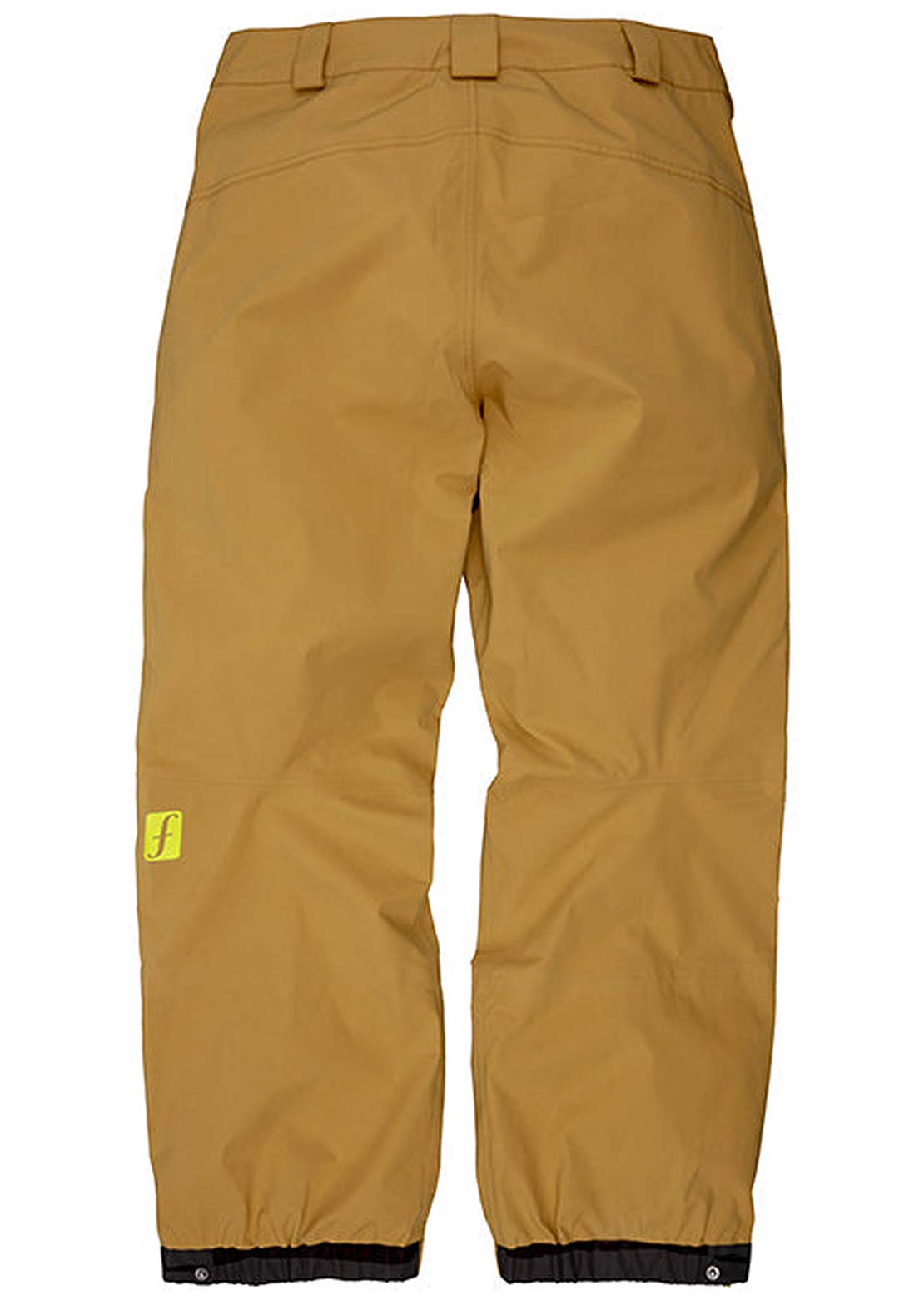Forum Men's 3-Layer All-Mountain Snowboard Pants Worker Gold