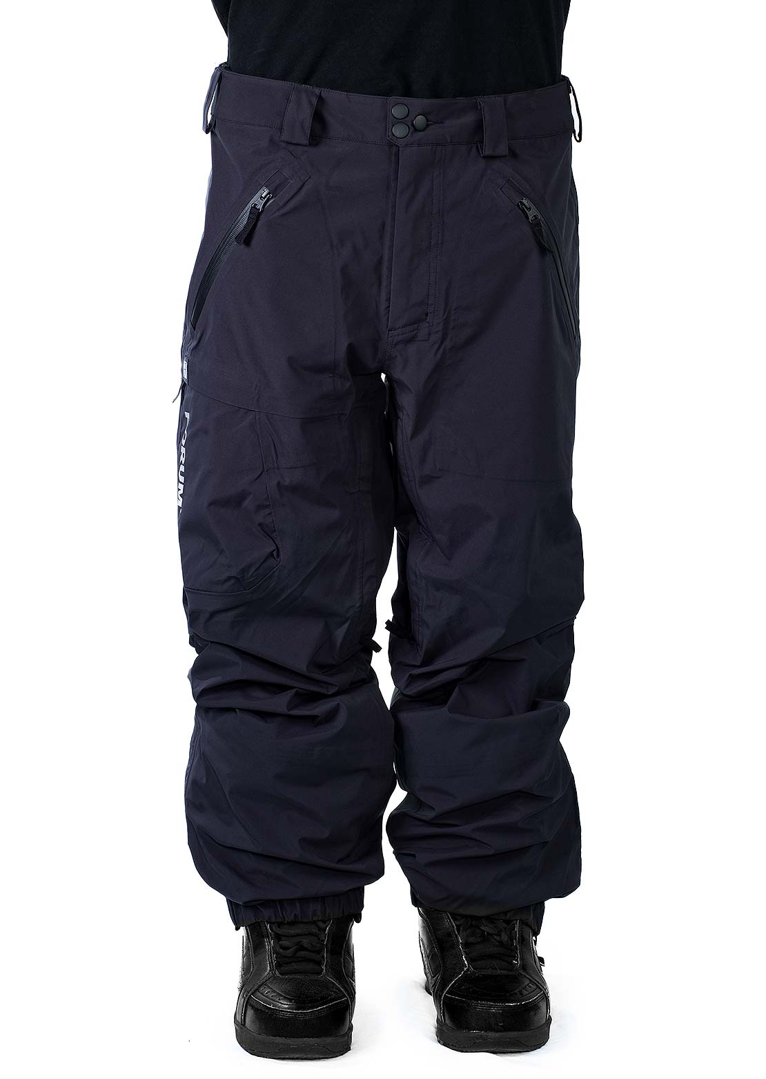 Forum Men's 3-Layer All-Mountain Snowboard Pants Black