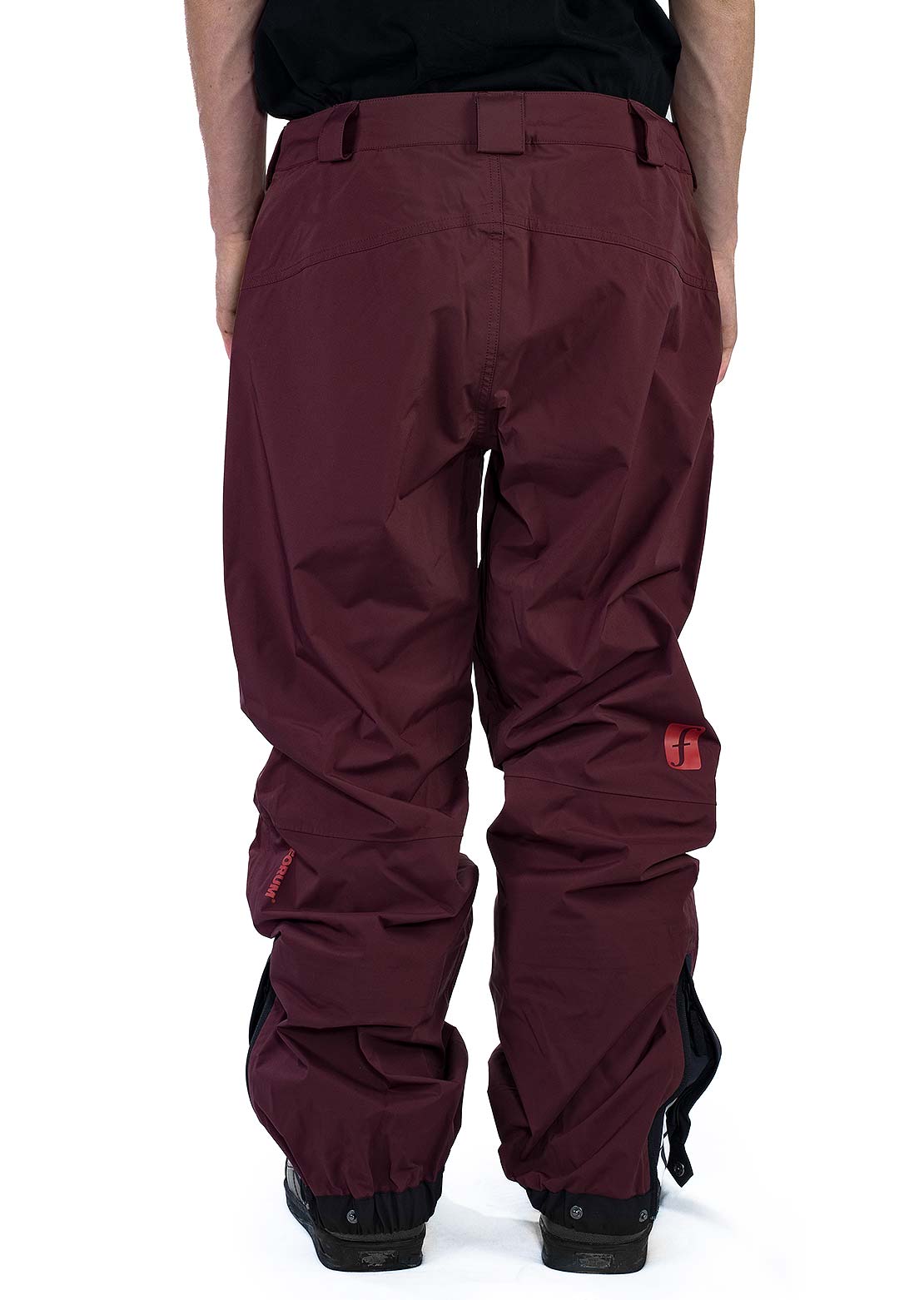 Forum Men's 3-Layer All-Mountain Snowboard Pants Dried Blood