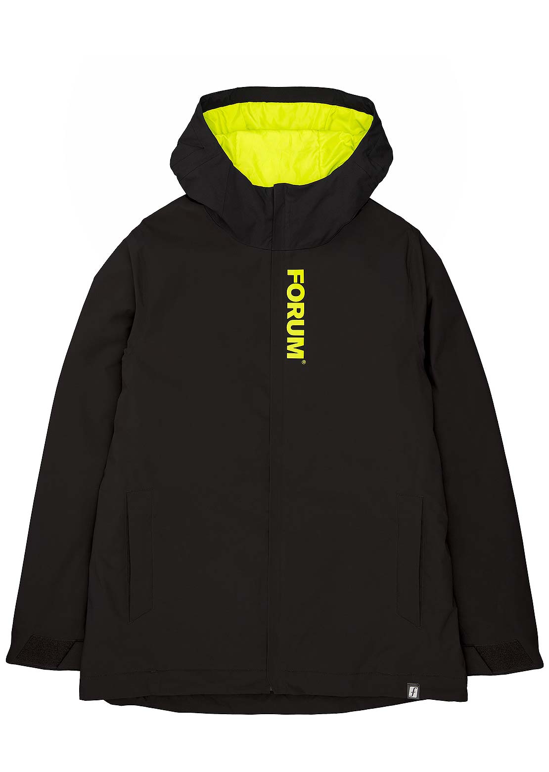 Forum Men's Insulated Riding Jacket Black/Black