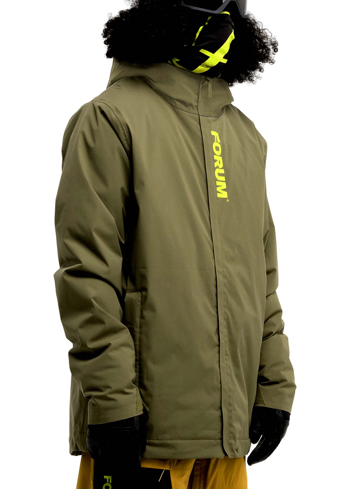 Forum Men's Insulated Riding Jacket Gremline Olive/Black