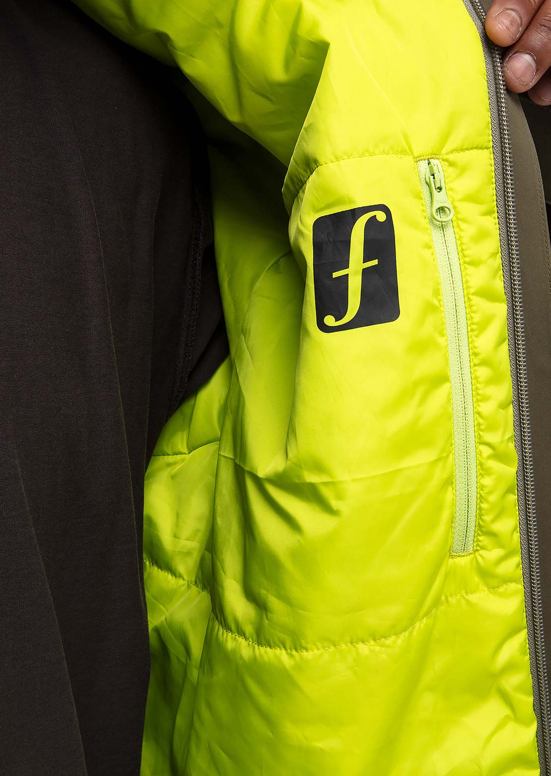 Forum Men's Insulated Riding Jacket Gremline Olive/Black