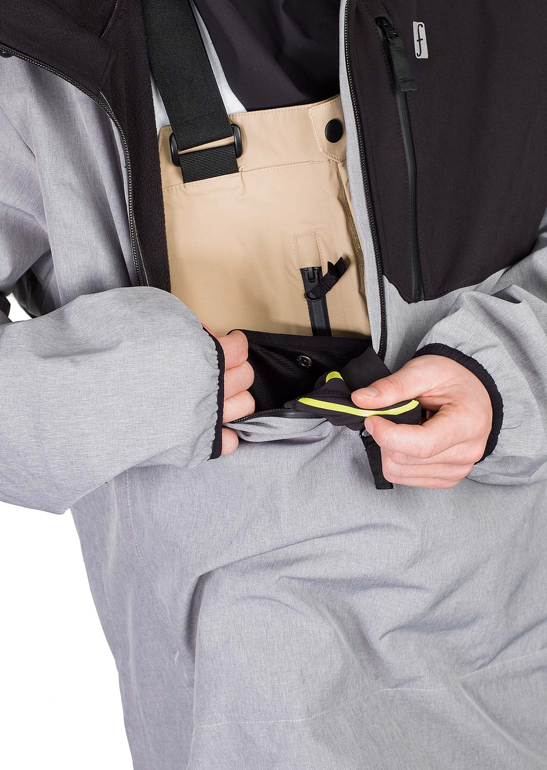 Forum Men's Riding Softshell Anorak Black