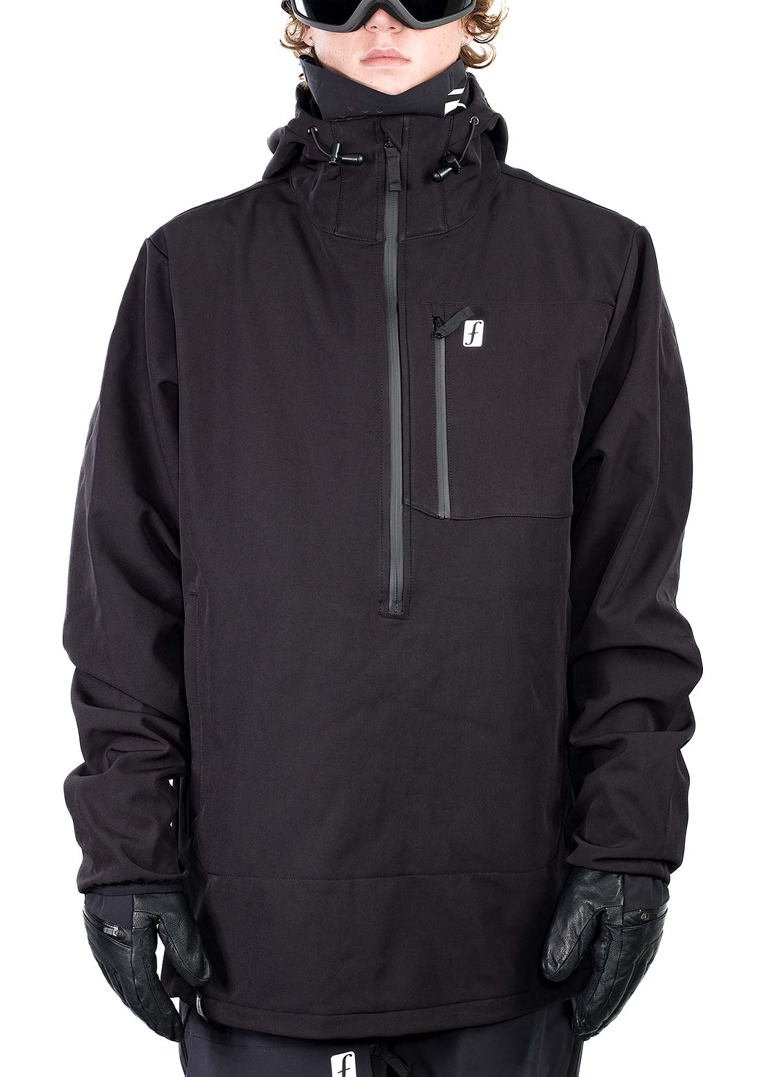 Forum Men's Riding Softshell Anorak Black