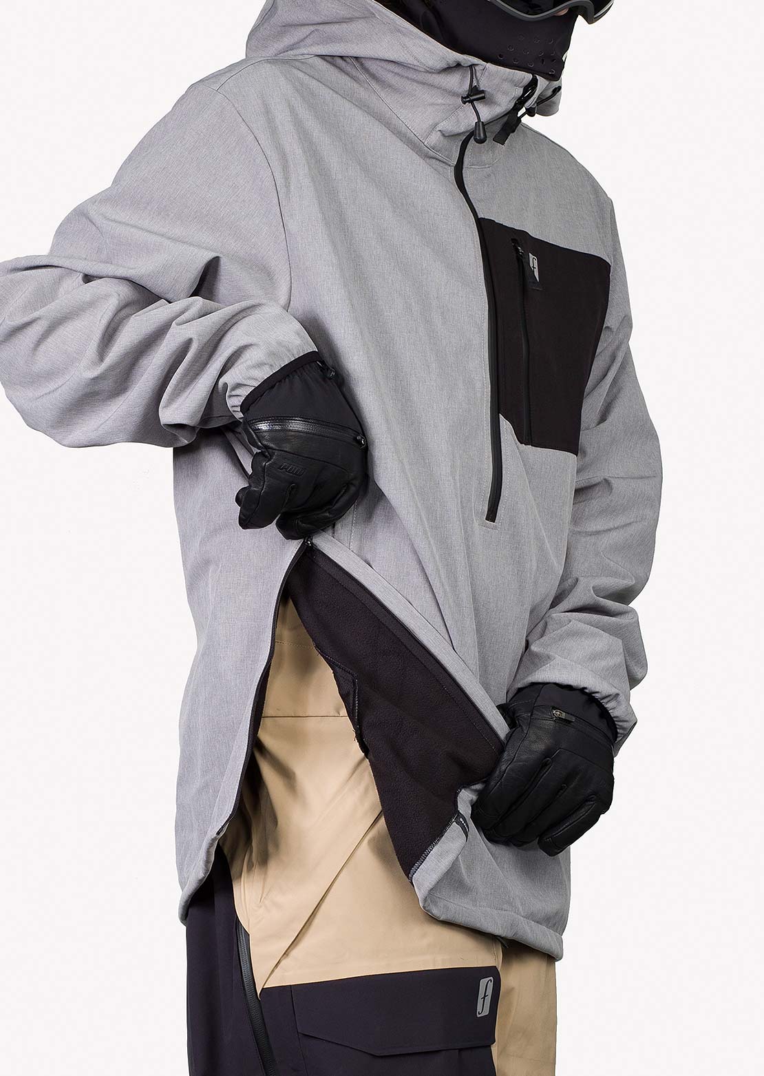 Forum Men's Riding Softshell Anorak Black