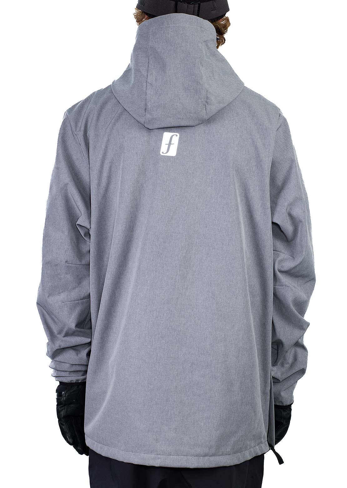 Forum Men's Riding Softshell Anorak Magnet Gray