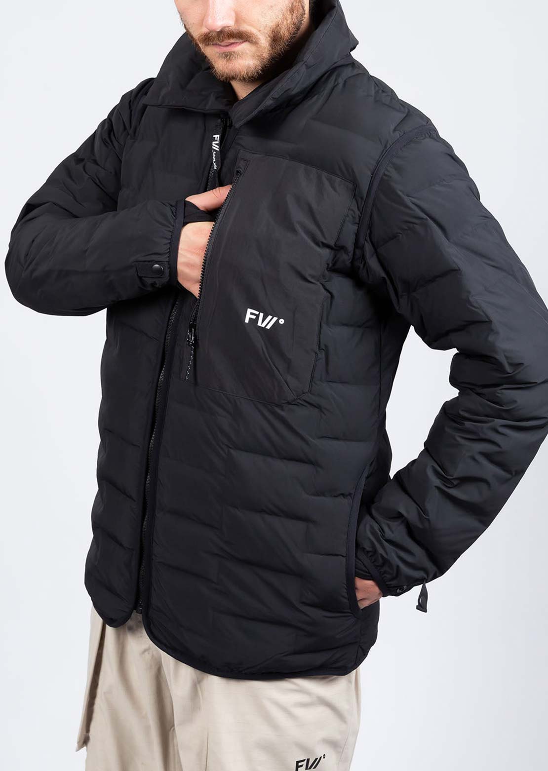 Forward Men&#39;s Catalyst Fusion 3-in-1 Jacket + Insulator Sand