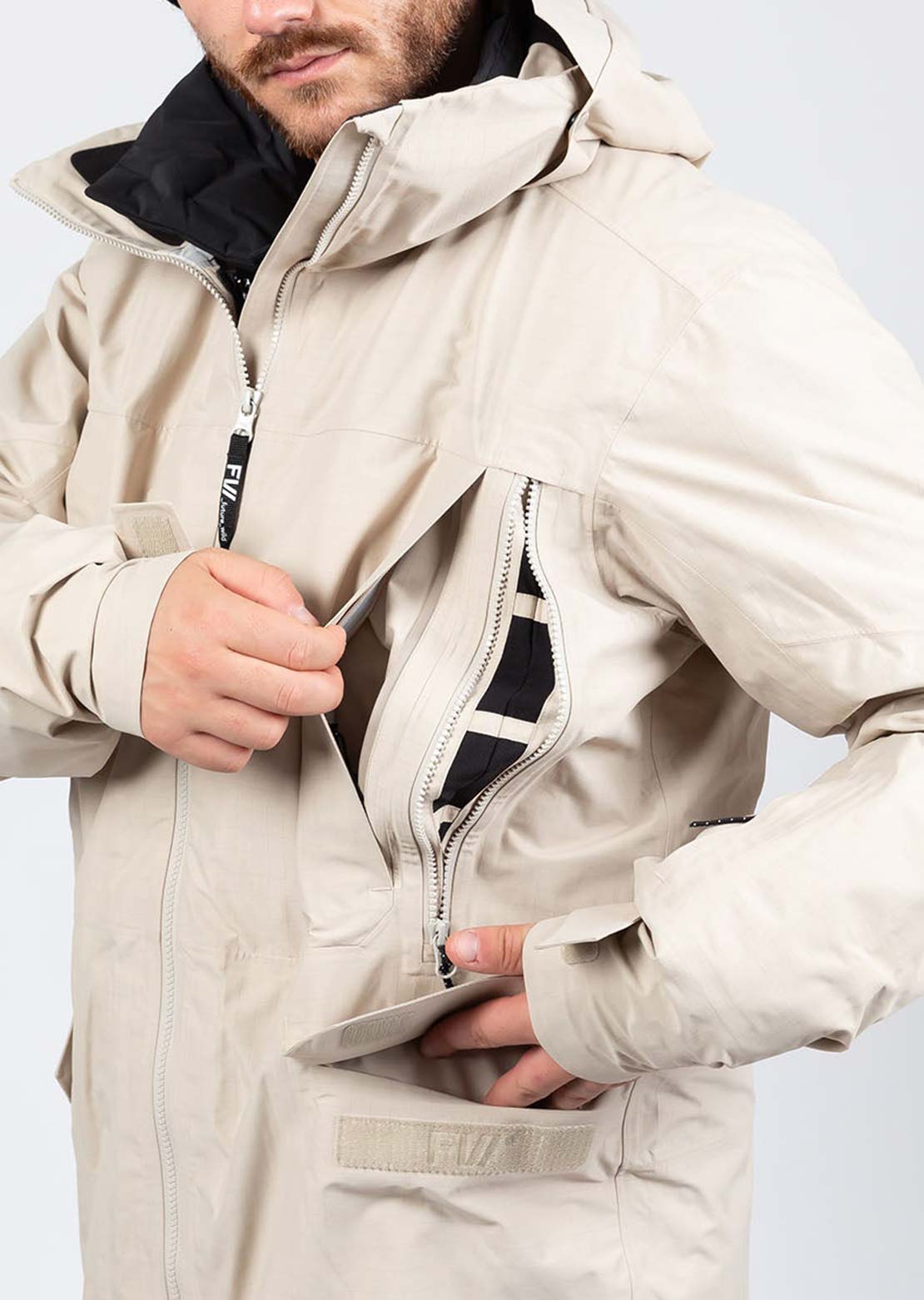 Forward Men&#39;s Catalyst Fusion 3-in-1 Jacket + Insulator Sand