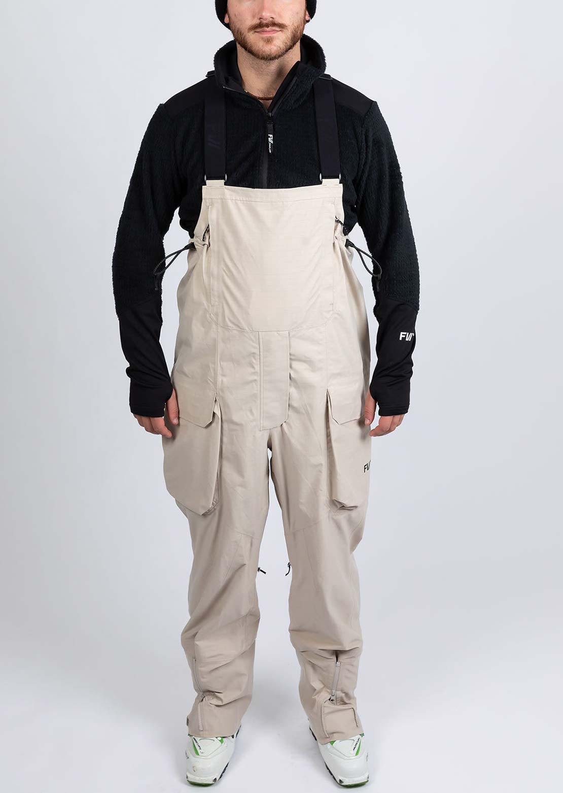 Forward Men&#39;s Catalyst Fusion Oversize 2.5L Shell Bib Pant Sand