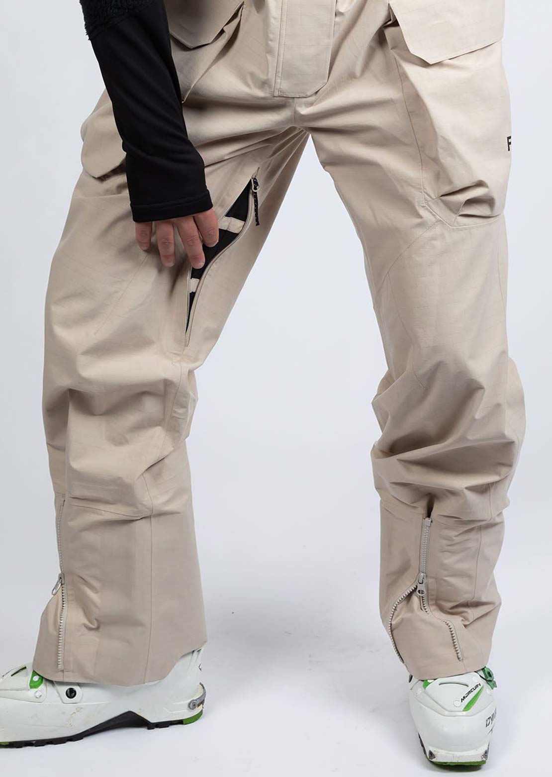 Forward Men&#39;s Catalyst Fusion Oversize 2.5L Shell Bib Pant Sand