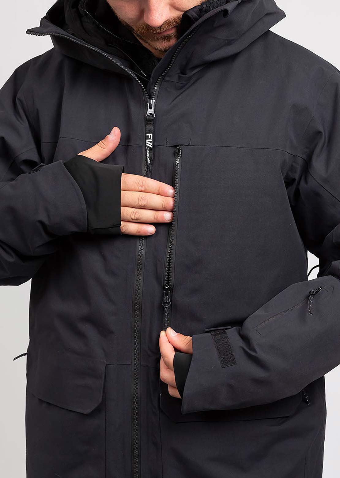 Forward Men&#39;s Catalyst Insulated 2L Jacket Jet Black