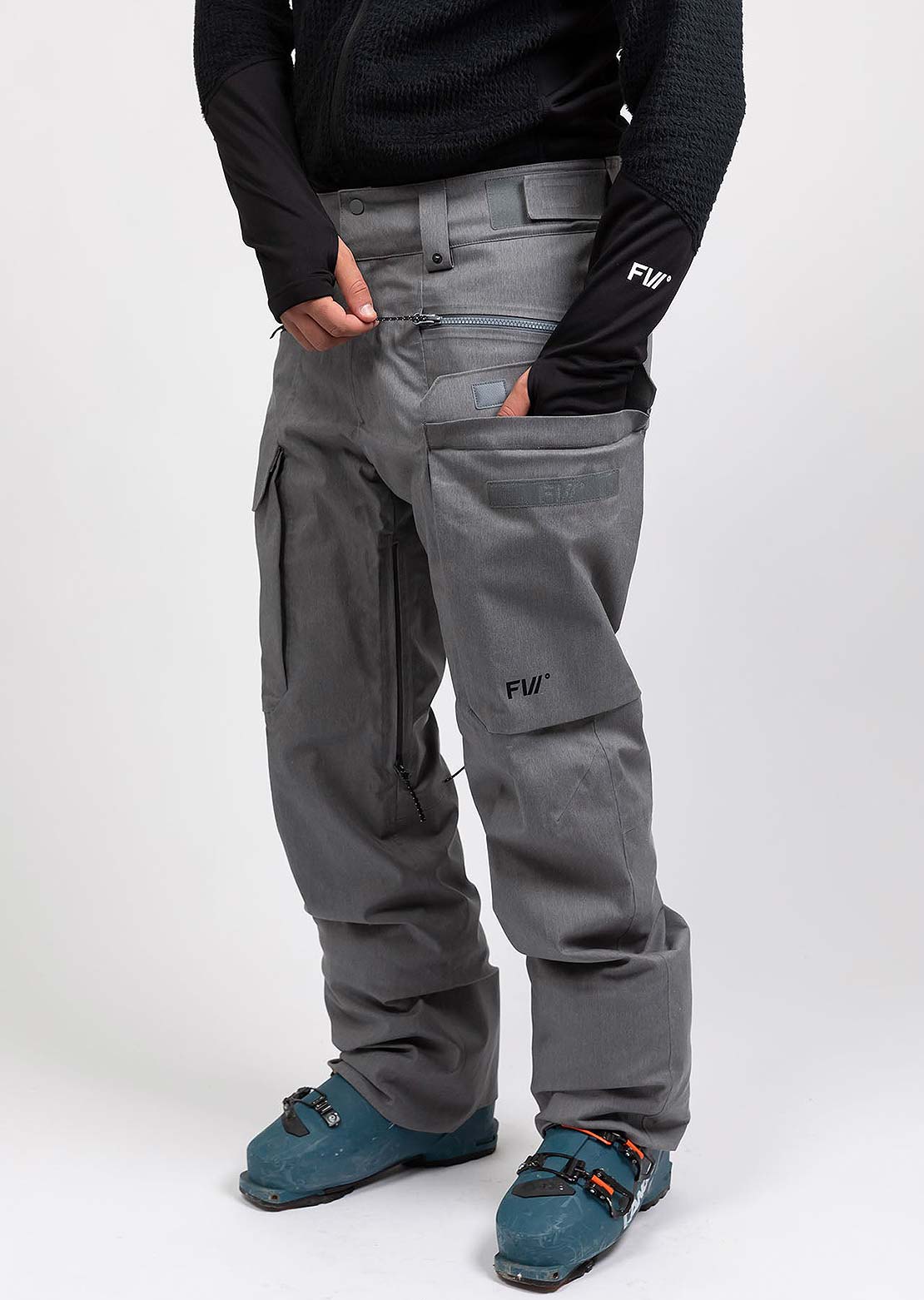 Forward Men's Catalyst Insulated 2L Pant Grey Denim