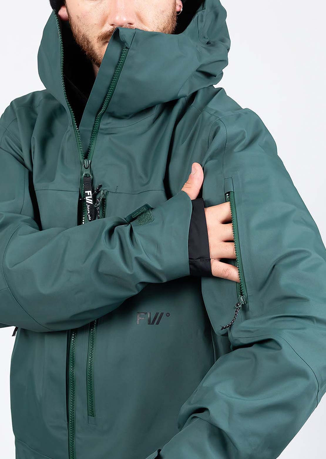 Forward Men&#39;s Manifest 3L Shell Jacket Emerald Green
