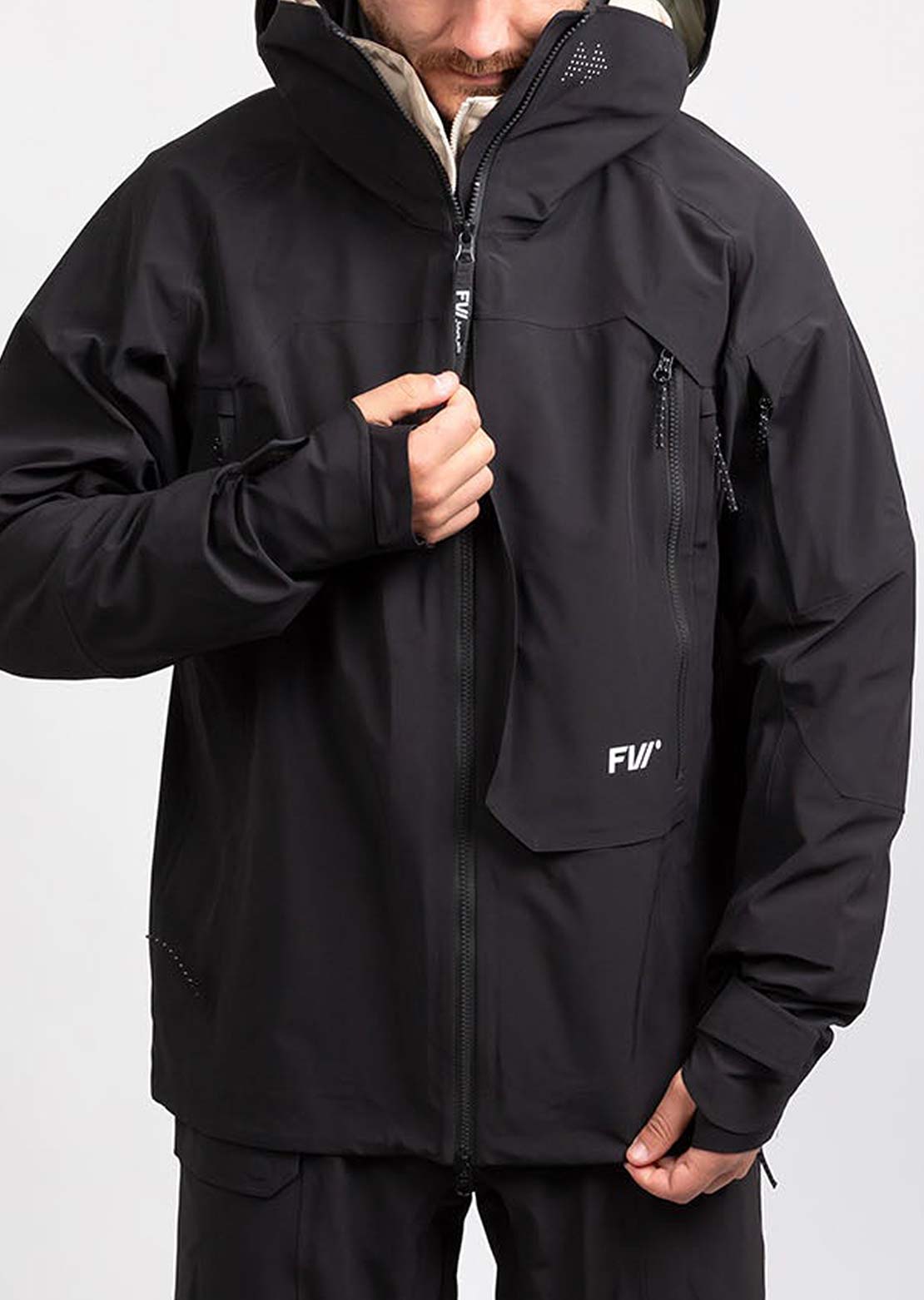 Forward Men&#39;s Manifest 3L Shell Jacket Jet Black
