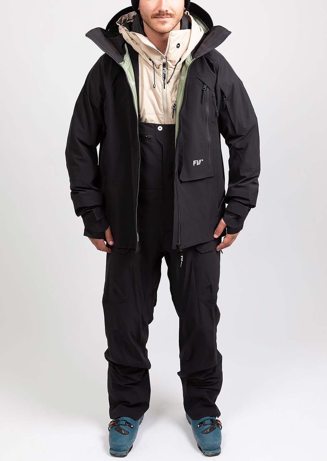 Forward Men&#39;s Manifest 3L Shell Jacket Jet Black